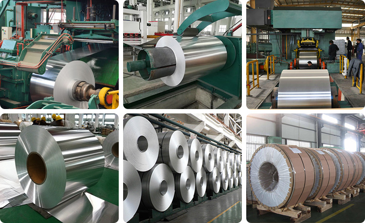 This shows our workshop for 2014 aluminum coil.