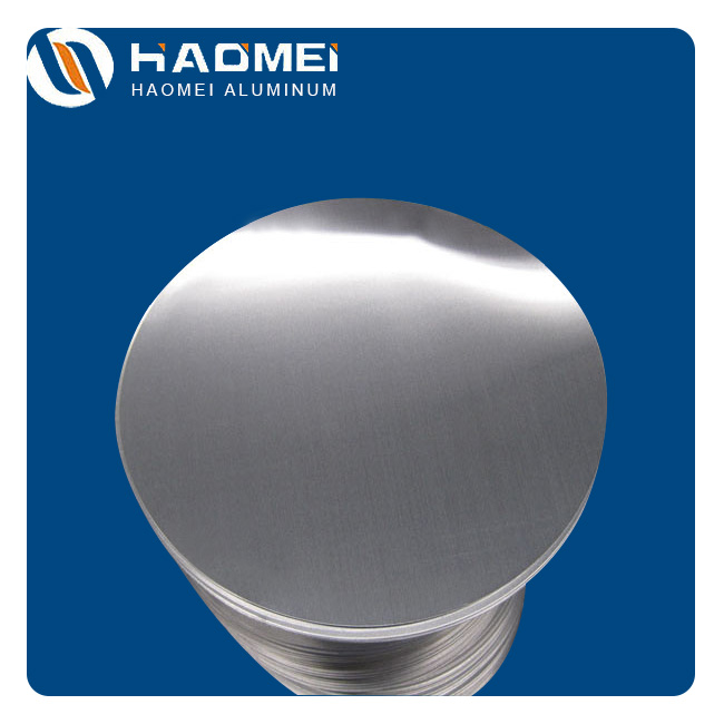 Aluminium discs for lamp parts