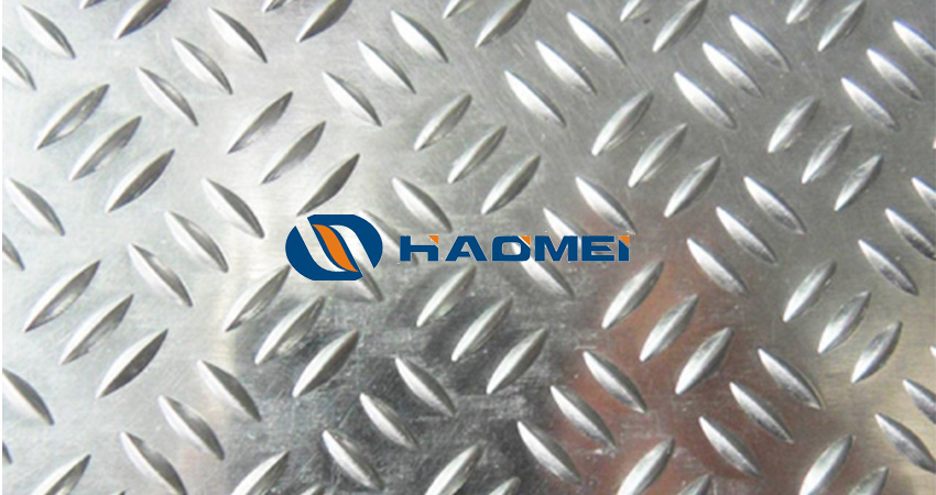 embossed aluminum sheets with triple rice grain pattern