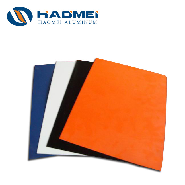 aluminium sheet colour