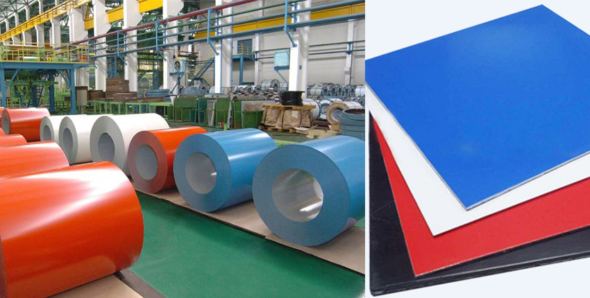 color coated aluminium sheet workshop