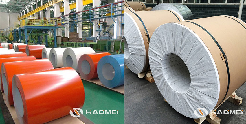 pvdf color coated aluminum coil