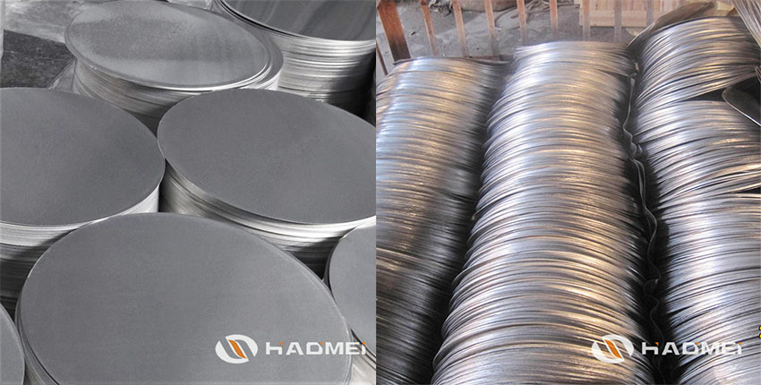 circle aluminum plates