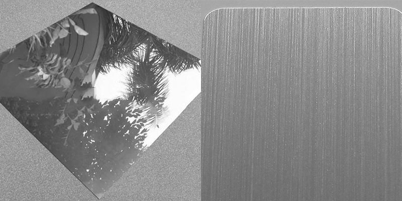 aluminum mirror sheet and brushed aluminum sheet metal