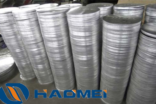 1050 and 3003 aluminium circle sheet