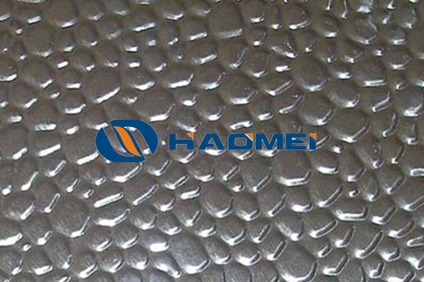 buy pebble embossed aluminum sheet coil