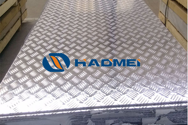 checker plate aluminum sheet thickness measurement