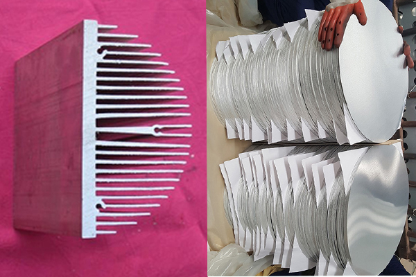 semi circle aluminum heat sink