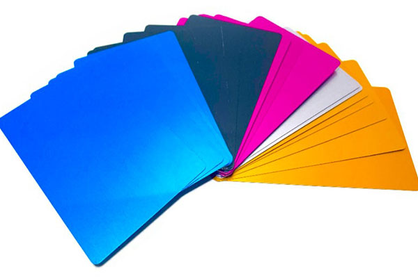 color anodized aluminium a4 sheet