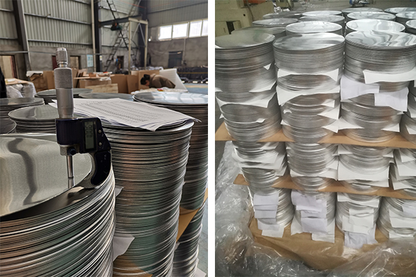 2014a anodized aluminium mirror circle sheet for