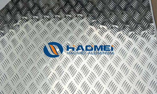 5083 checkered aluminum sheets for car pedals