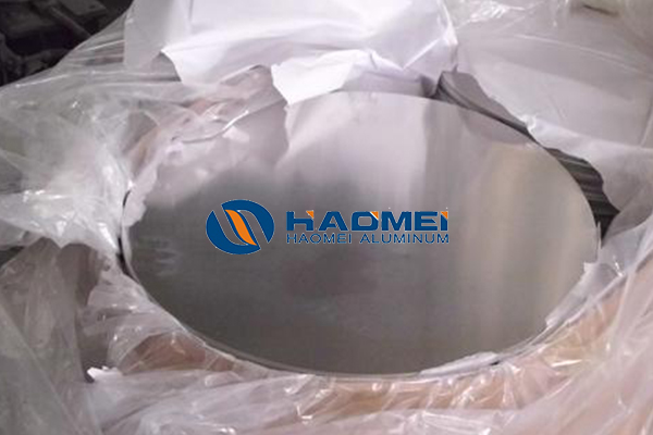 Anticorrosion aluminum circle for utensil