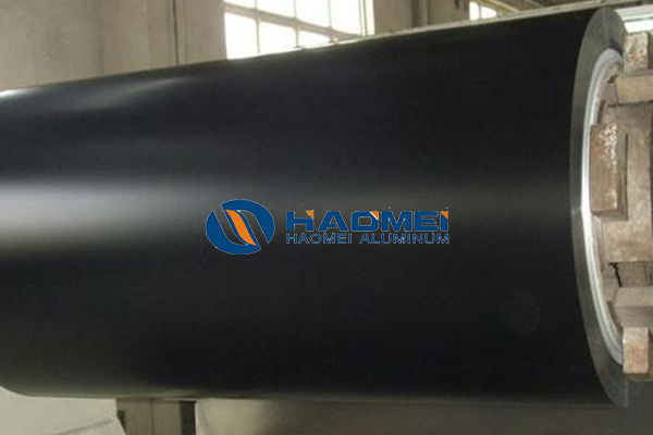 black aluminum coil stock