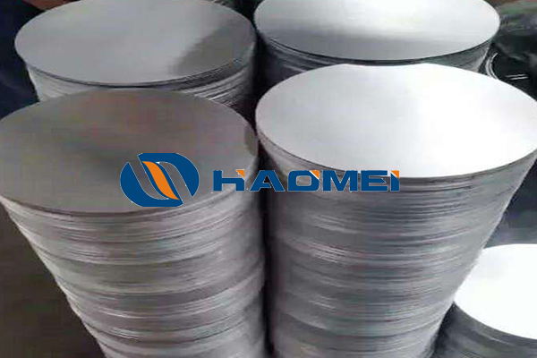 Aluminum plate circle