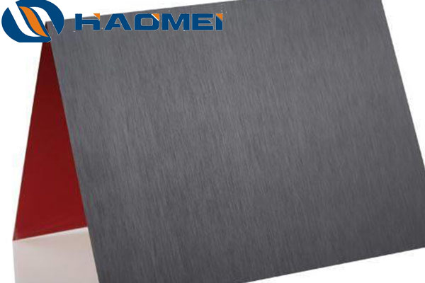 anodized brushed aluminum sheet