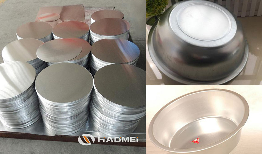 big aluminum circle disc