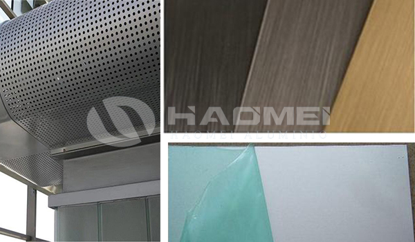 Anodized aluminium sheet for decoration