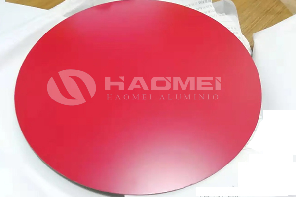 Logo printed 2214 aluminum paint circle disc