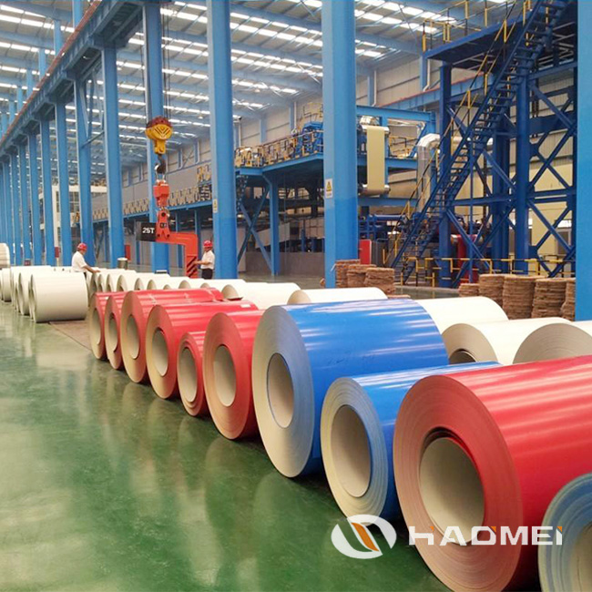 color 1060 aluminum coil