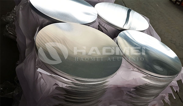 Round customized 1060 3003 aluminum circle blanks