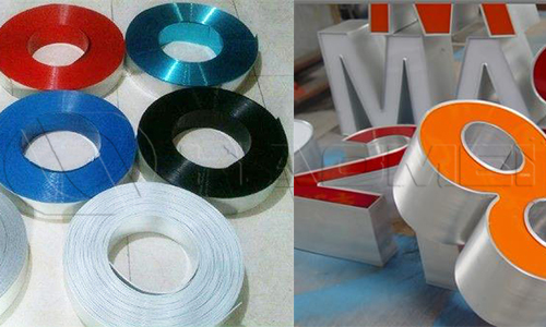 aluminum channel letter coil