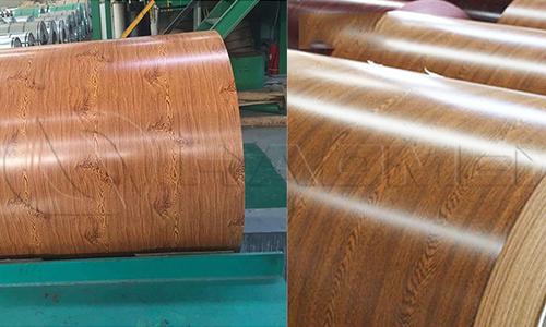 wood grain aluminum coils for sale