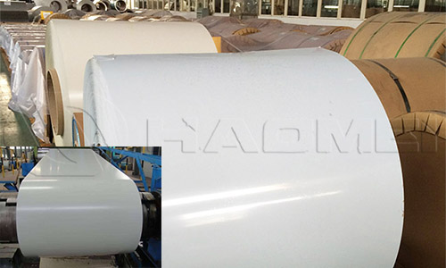 1100 pe pdvf grey white color coated aluminum coil