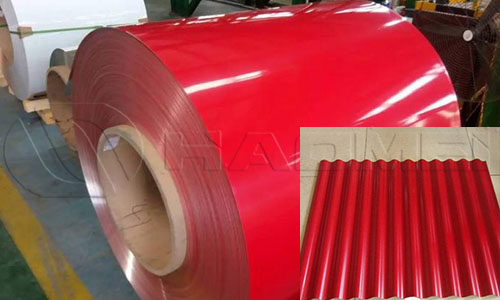 3004 painted aluminum coil for roofing