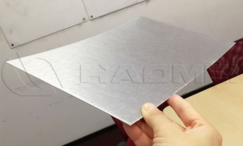 brushed aluminium sheet