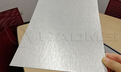 brushed aluminium sheet