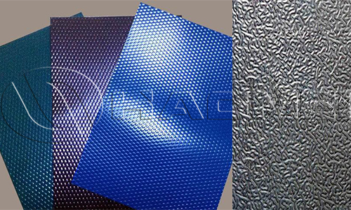 Embossed aluminum coil