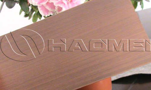 bronze anodized aluminum sheet