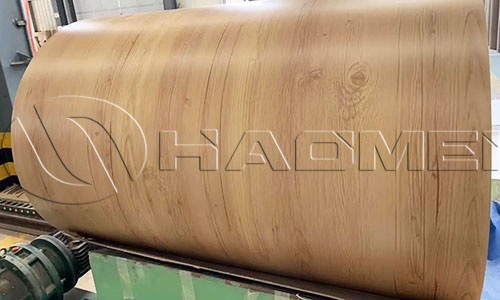 pvdf wood grain aluminum coil