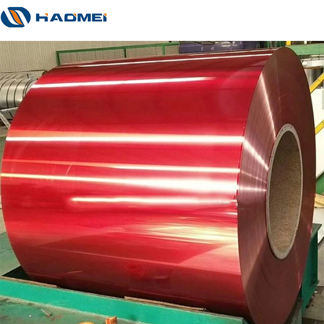 5052 color coated aluminum coil