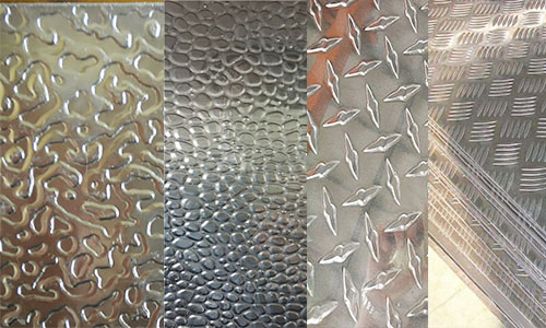 checker plate aluminium embossed patterns