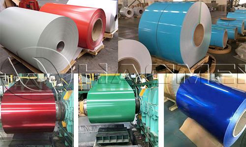 color pure aluminum metal sheet rolls