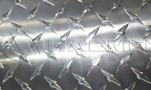 embossed aluminum diamond checker plate roll