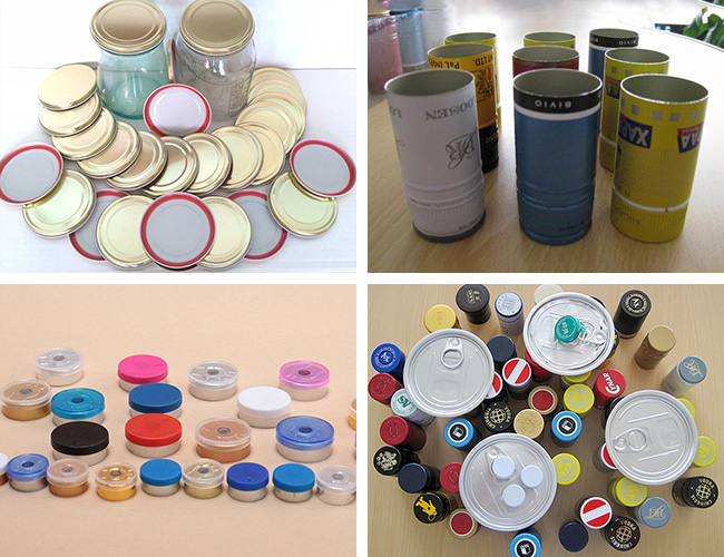 Application examples of aluminium sheet for bottle cap