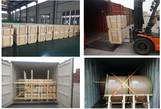 packing of aluminium sheet and coil for bottle cap