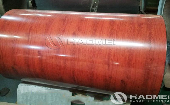 wood look aluminium sheet