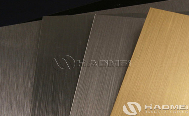 brushed aluminum sheets suppliers