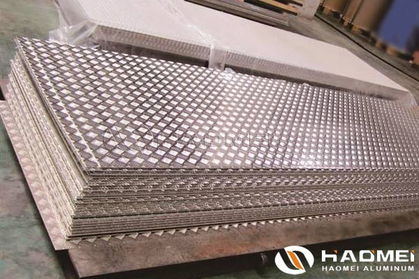 aluminum anti slip plate