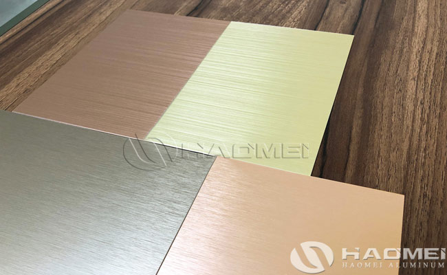 color anodized aluminum sheet