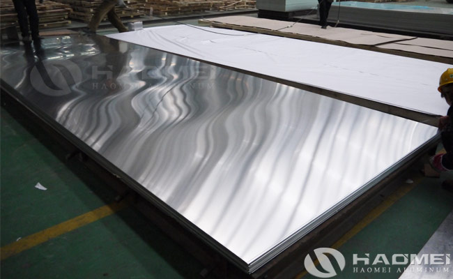 large aluminum sheet