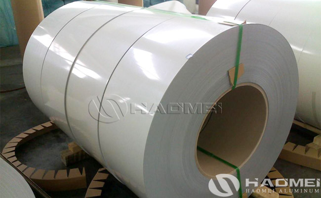 white aluminum sheet metal