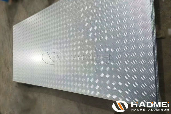 chequered sheet metal