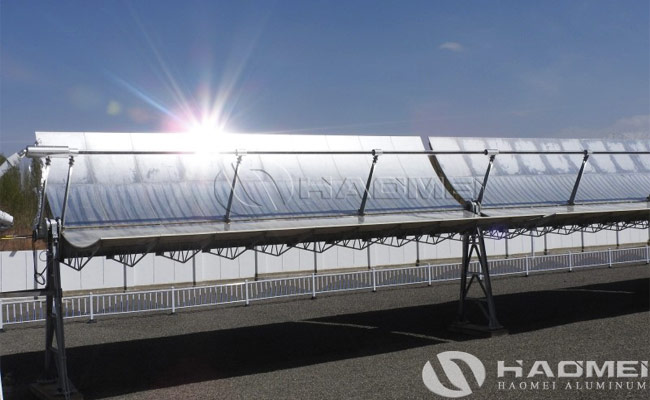 polished aluminum sheet for solar parabolic collector