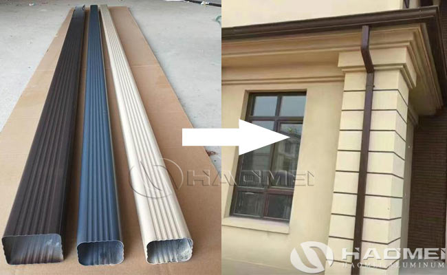 aluminum coil for downspouts