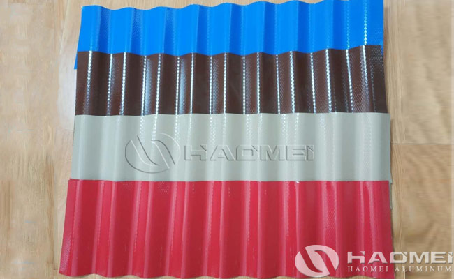 corrugated aluminum sheet for roof