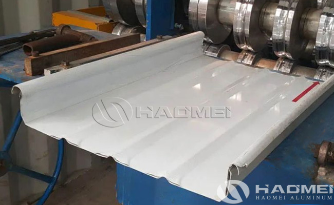 color coated aluminum roofing sheet